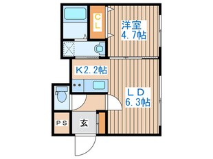 ル・アーヴルの物件間取画像